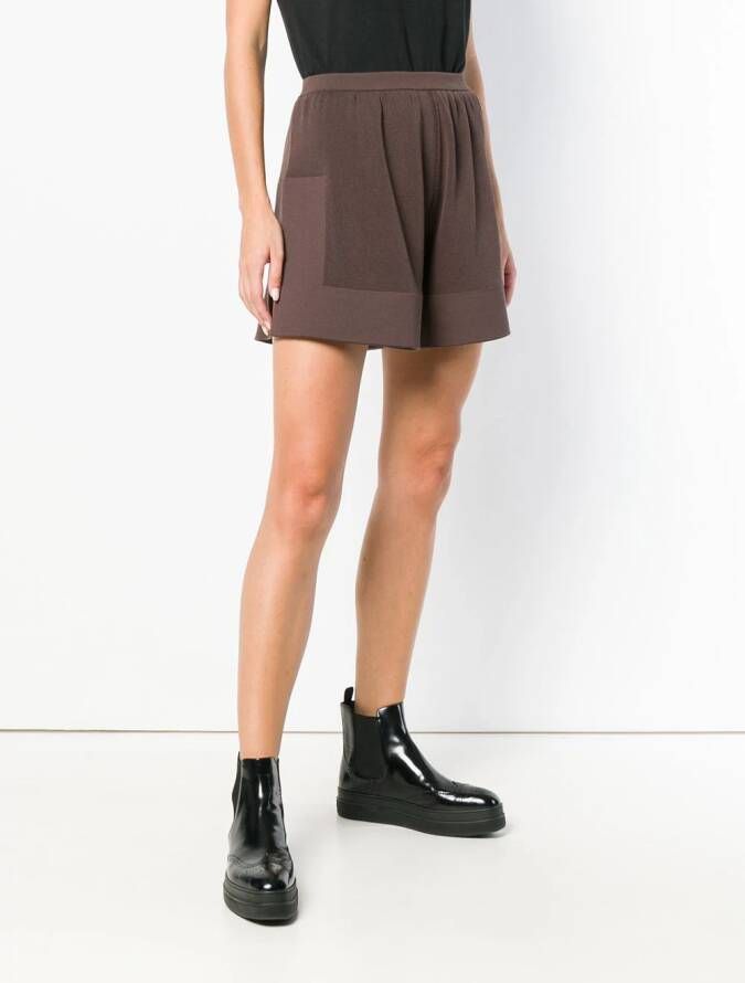 Rick Owens knitted Shorts Bruin