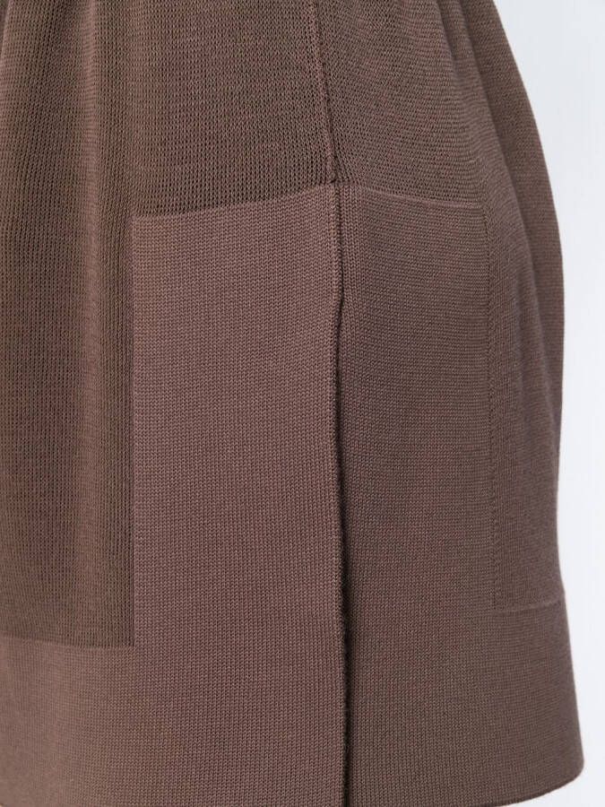 Rick Owens knitted Shorts Bruin