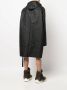 Rick Owens DRKSHDW Lange parka Zwart - Thumbnail 4