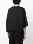 Rick Owens X Champion T-shirt met geborduurd logo Zwart - Thumbnail 4