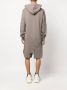 Rick Owens Hoodie met geborduurd logo Grijs - Thumbnail 4