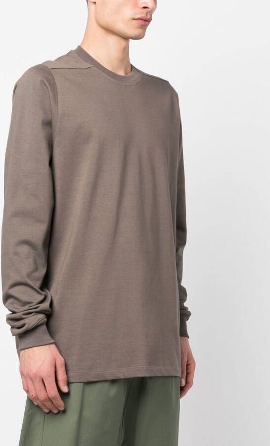 Rick Owens Katoenen T-shirt Bruin