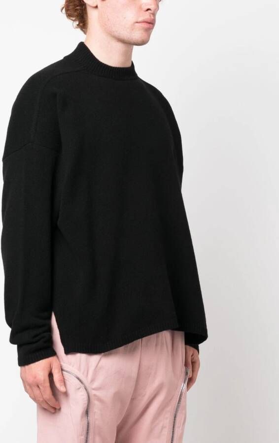 Rick Owens Fijngebreide trui Zwart