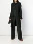 Rick Owens Mantel met enkele rij knopen Zwart - Thumbnail 2