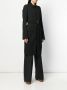 Rick Owens Mantel met enkele rij knopen Zwart - Thumbnail 3