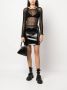Rick Owens Mini-rok met glanzende finish Zwart - Thumbnail 2