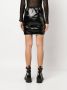 Rick Owens Mini-rok met glanzende finish Zwart - Thumbnail 4