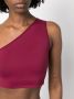 Rick Owens Asymmetrische top Roze - Thumbnail 5