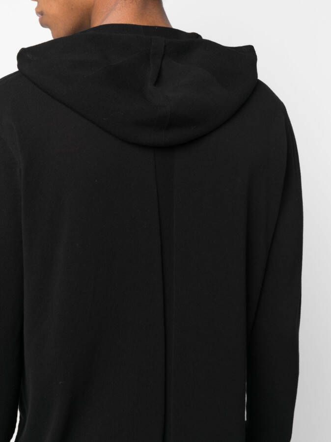 Rick Owens Hoodie van biologisch katoen Zwart