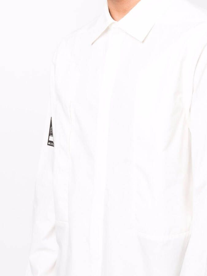 Rick Owens Overhemd met logoprint Wit