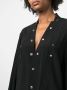 Rick Owens Oversized blouse Zwart - Thumbnail 5