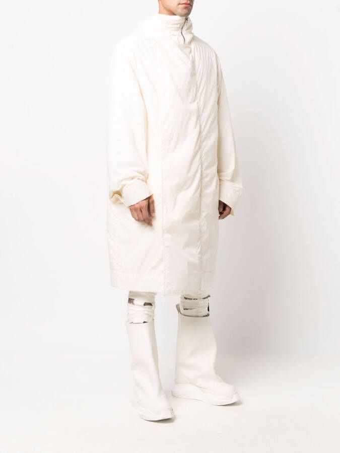 Rick Owens Oversized parka Beige