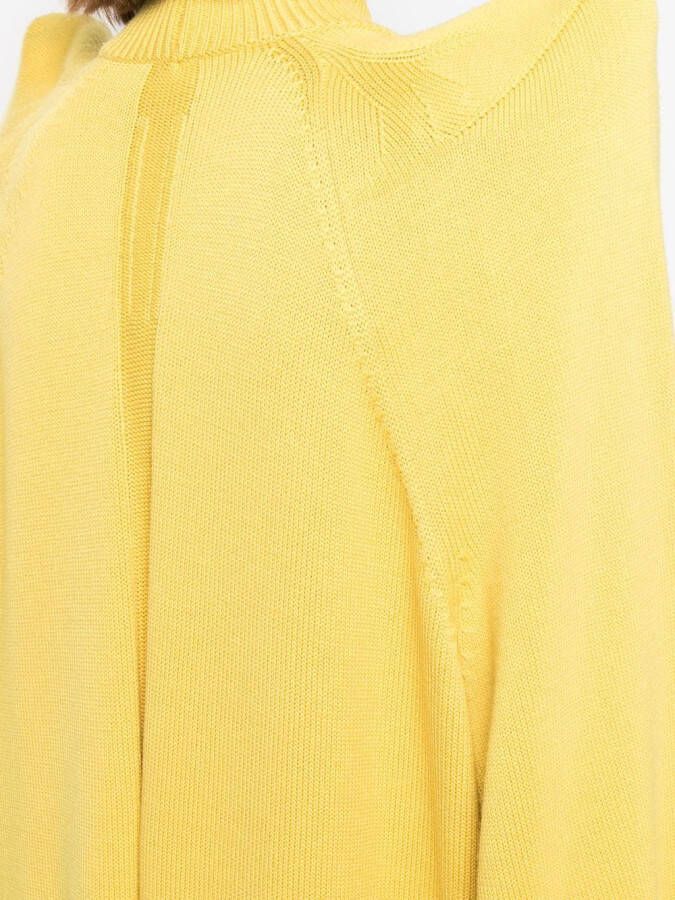 Rick Owens Oversized trui Geel