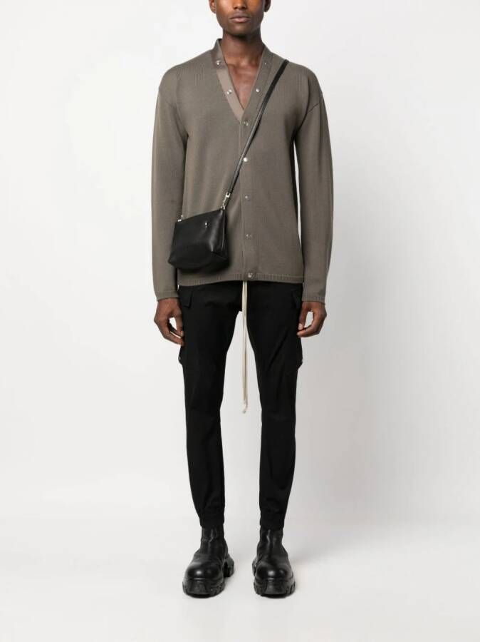 Rick Owens Wollen vest Bruin
