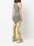 Rick Owens Ribgebreide tanktop Groen - Thumbnail 4