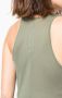Rick Owens Ribgebreide tanktop Groen - Thumbnail 5