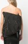 Rick Owens Asymmetrische blouse Zwart - Thumbnail 4