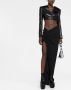 Rick Owens Rok met ruches Zwart - Thumbnail 2