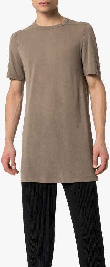 Rick Owens Ruimvallend T-shirt Groen