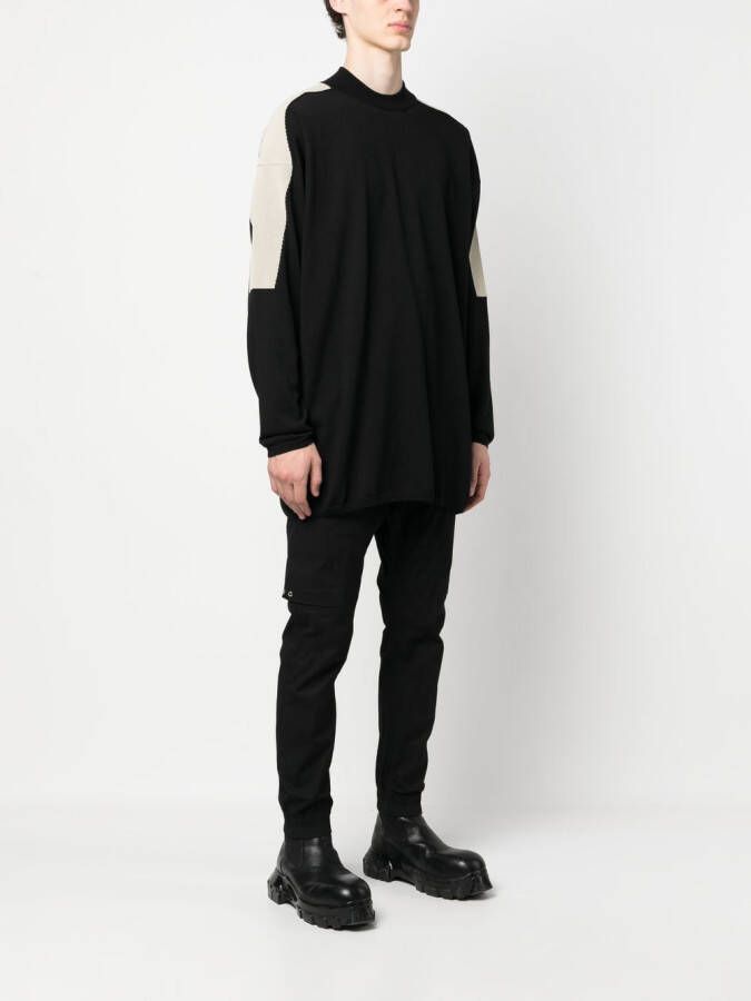 Rick Owens Ruimvallende trui Zwart