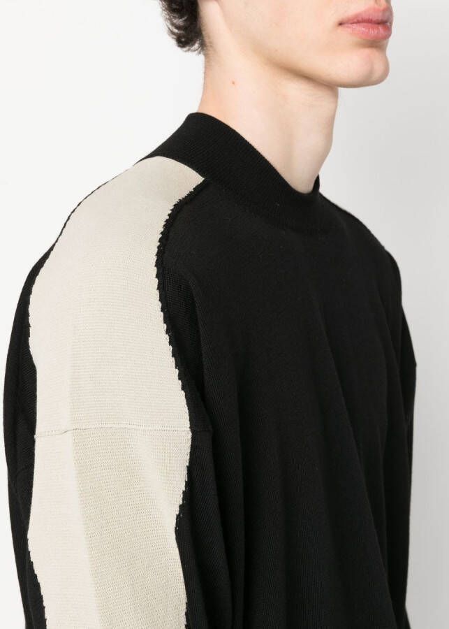 Rick Owens Ruimvallende trui Zwart
