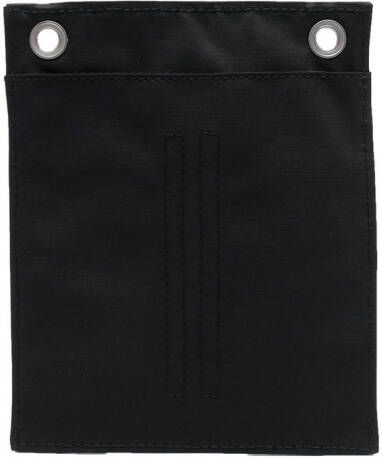 Rick Owens Security Pocket leren tas Zwart