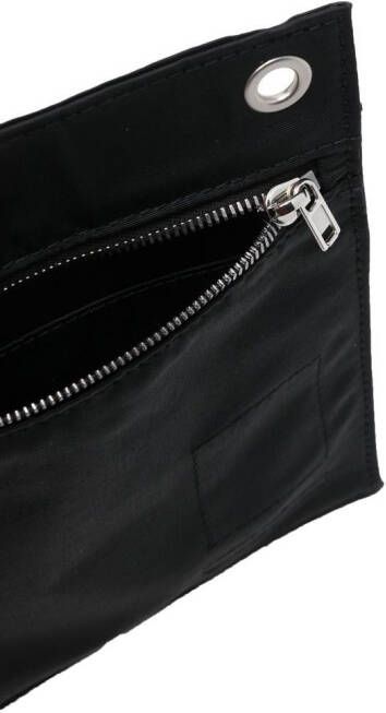 Rick Owens Security Pocket leren tas Zwart