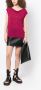 Rick Owens Semi-doorzichtig T-shirt Paars - Thumbnail 2