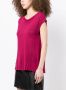 Rick Owens Semi-doorzichtig T-shirt Paars - Thumbnail 3