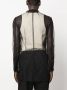 Rick Owens Doorzichtig overhemd Zwart - Thumbnail 4