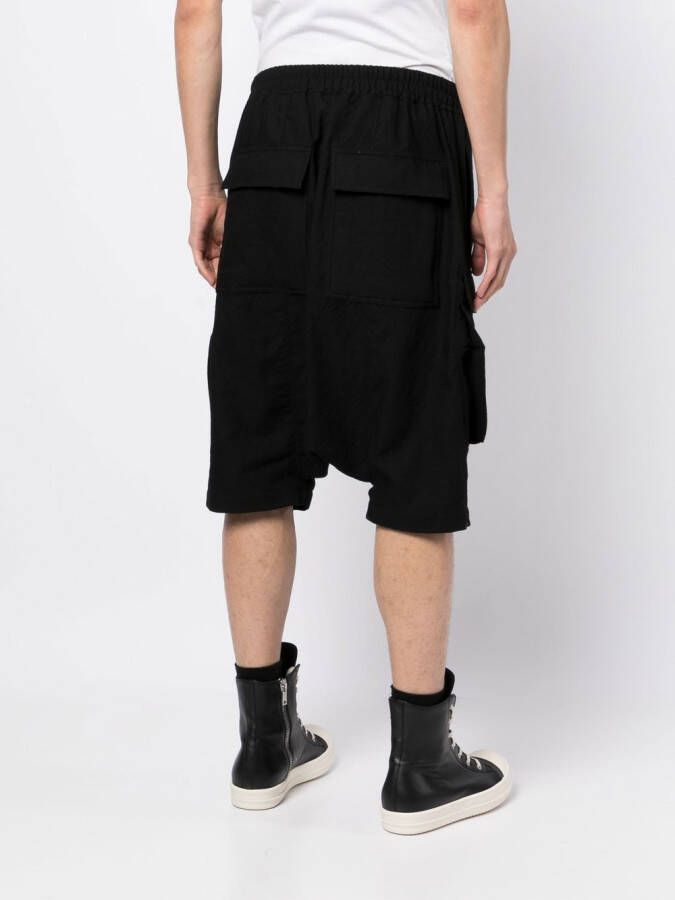 Rick Owens Shorts met trekkoord Zwart