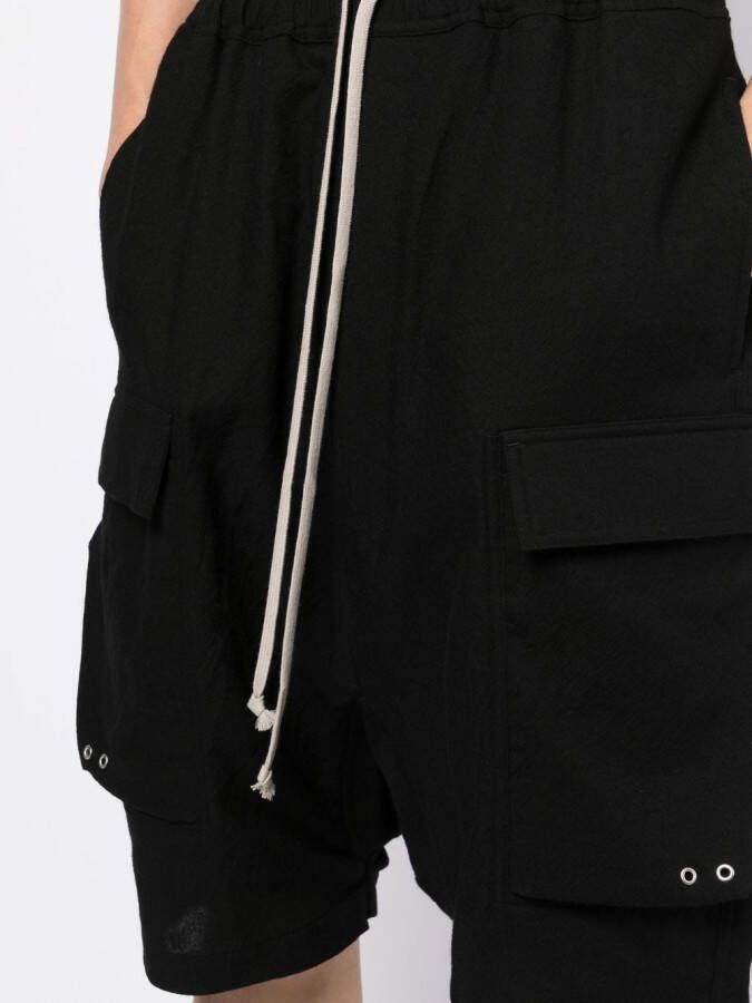 Rick Owens Shorts met trekkoord Zwart