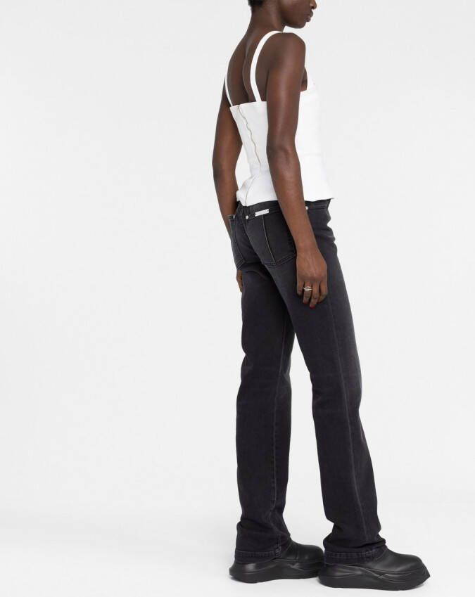 Peter Do Straight jeans Zwart