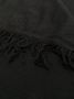 Rick Owens Sjaal met franje afwerking Zwart - Thumbnail 3