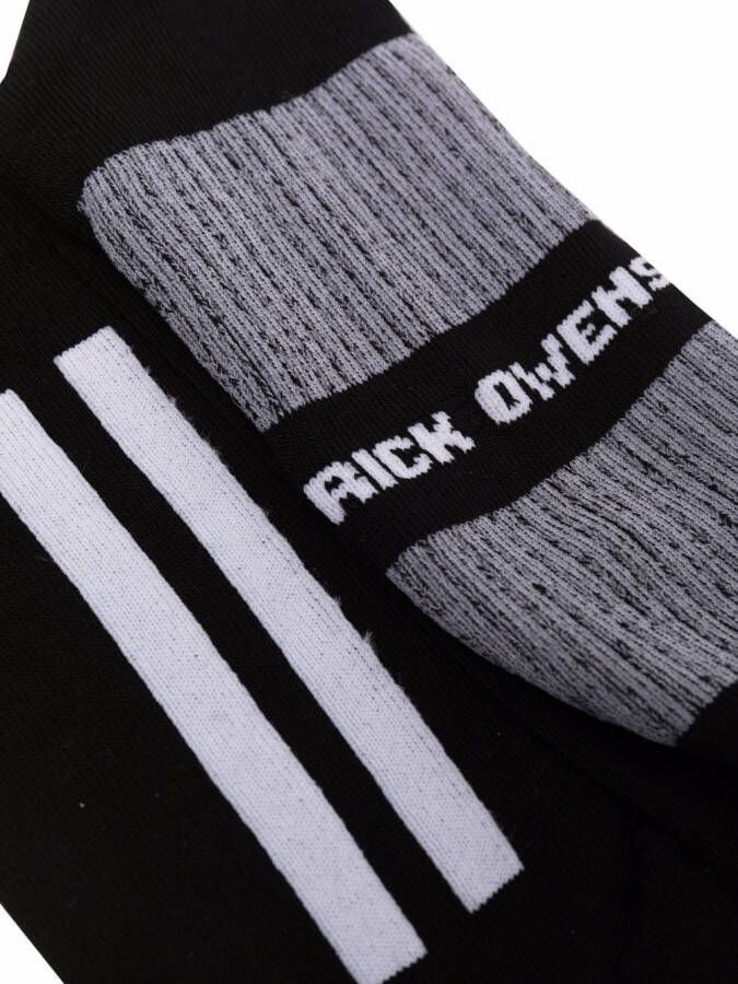 Rick Owens Sokken met logostreep Zwart