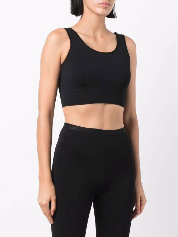 Rick Owens Sport-bh met ronde hals Zwart