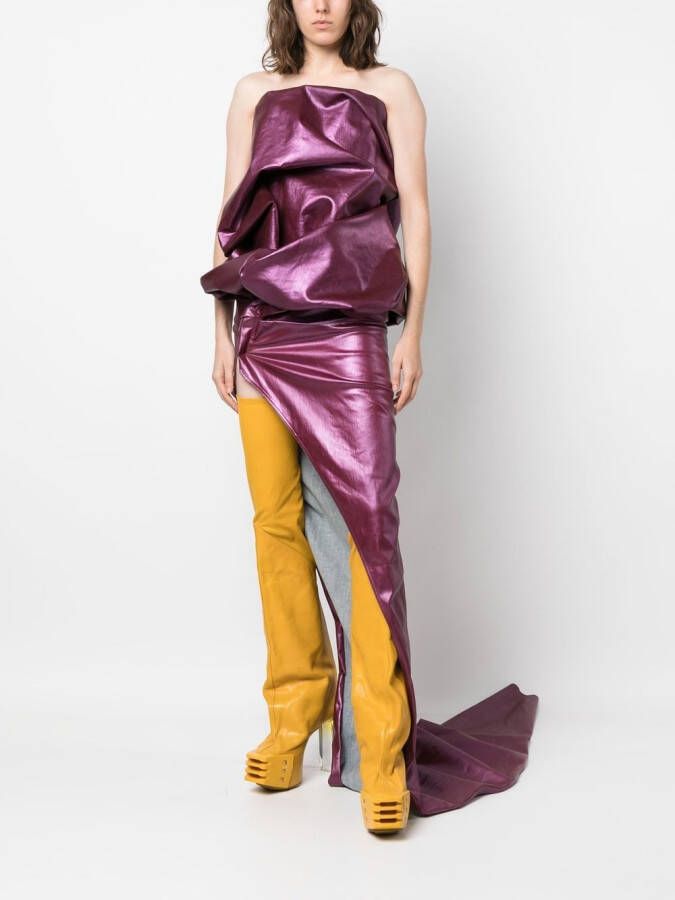 Rick Owens Strapless bustier Roze