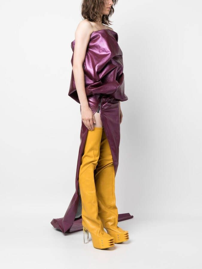 Rick Owens Strapless bustier Roze