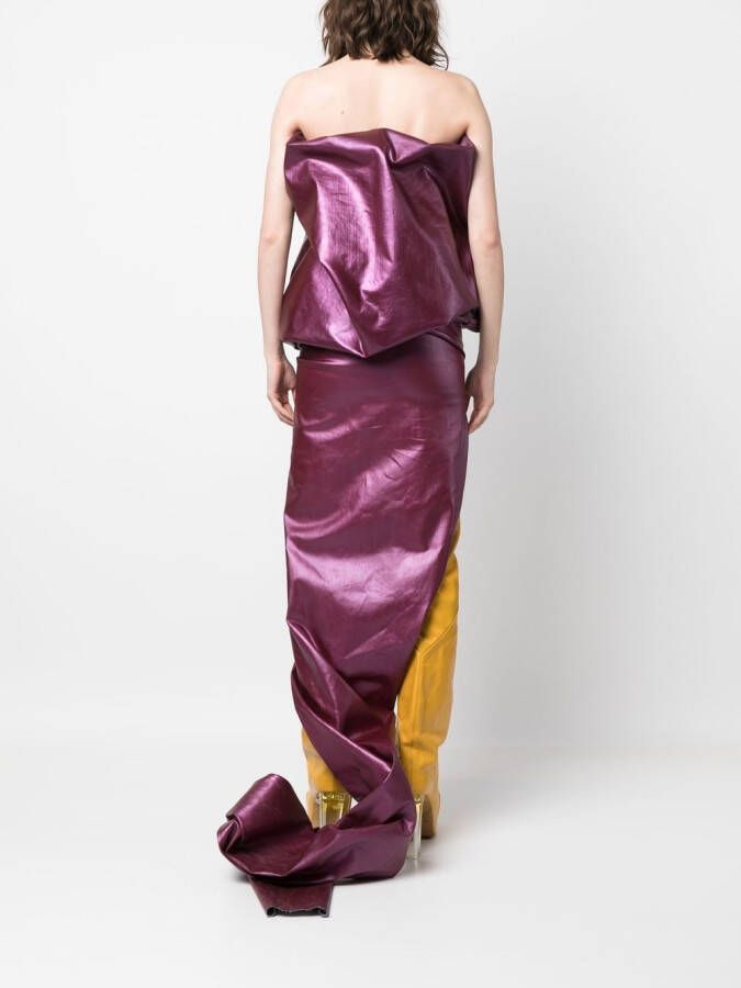 Rick Owens Strapless bustier Roze