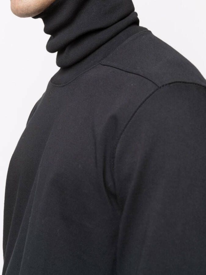 Rick Owens Sweater met col Zwart