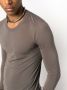 Rick Owens T-shirt met lange mouwen Bruin - Thumbnail 5