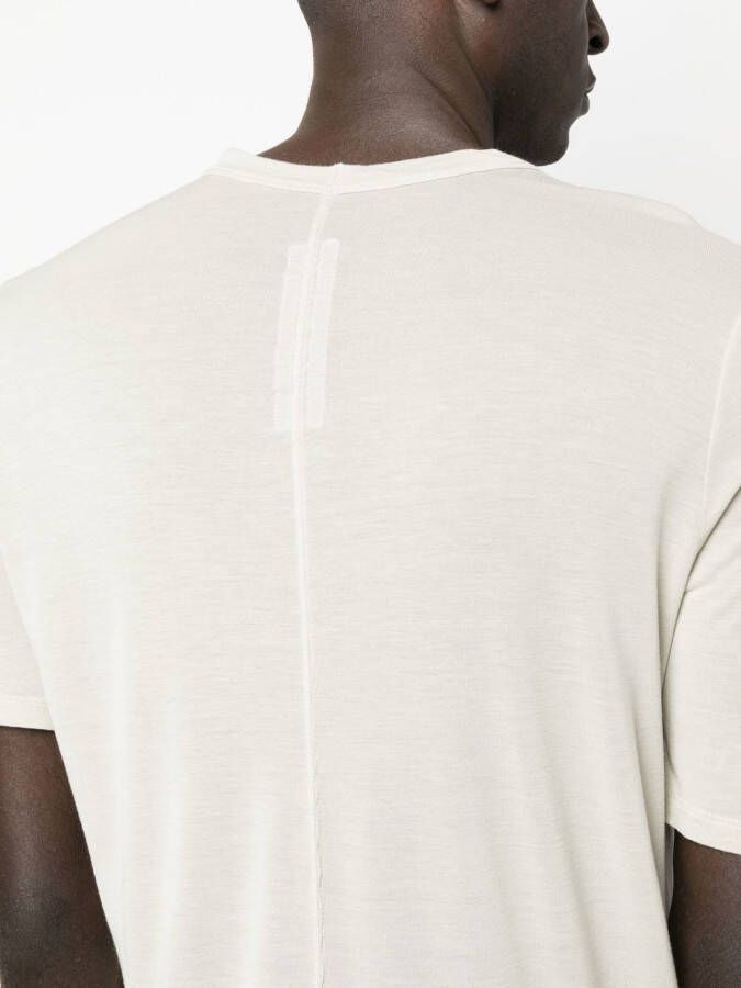 Rick Owens T-shirt met ronde hals Beige