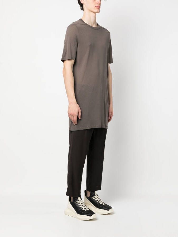 Rick Owens T-shirt met ronde hals Bruin