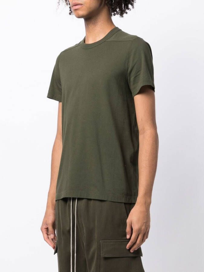 Rick Owens T-shirt met ronde hals Groen