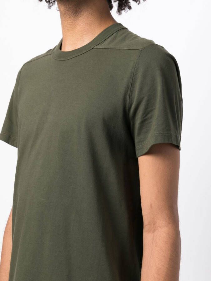 Rick Owens T-shirt met ronde hals Groen