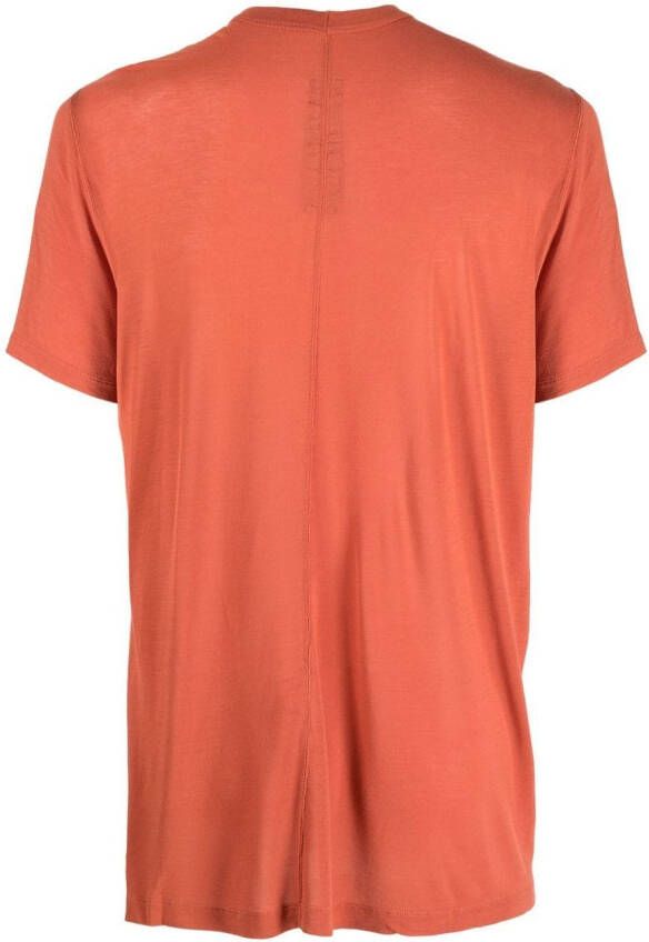 Rick Owens T-shirt met ronde hals Oranje