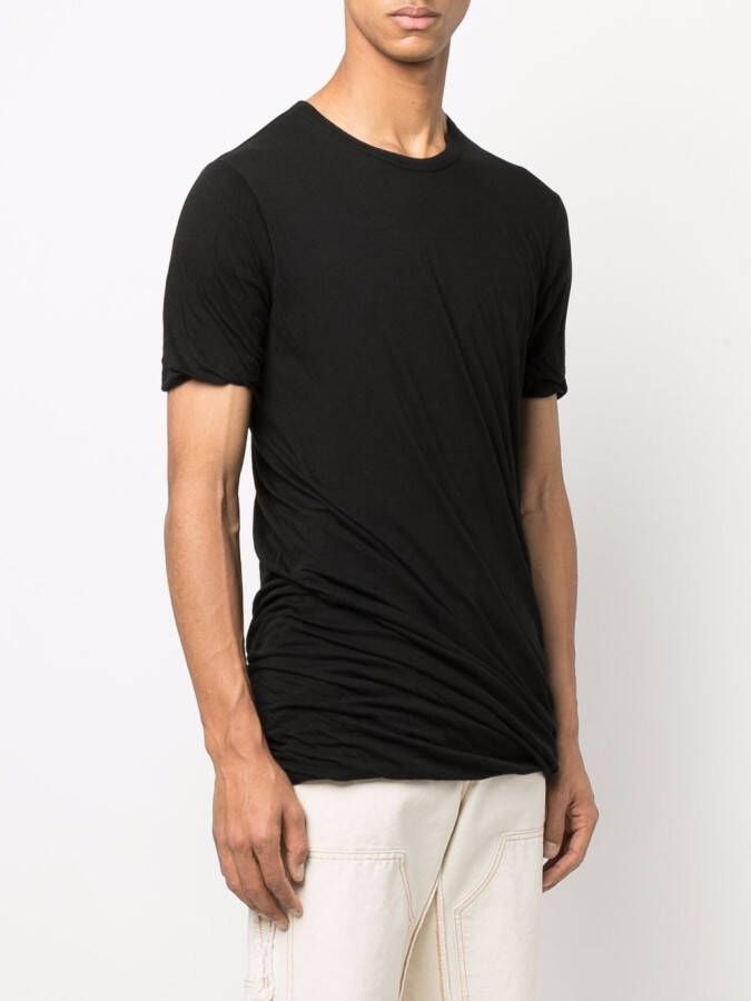 Rick Owens T-shirt met ronde hals Zwart