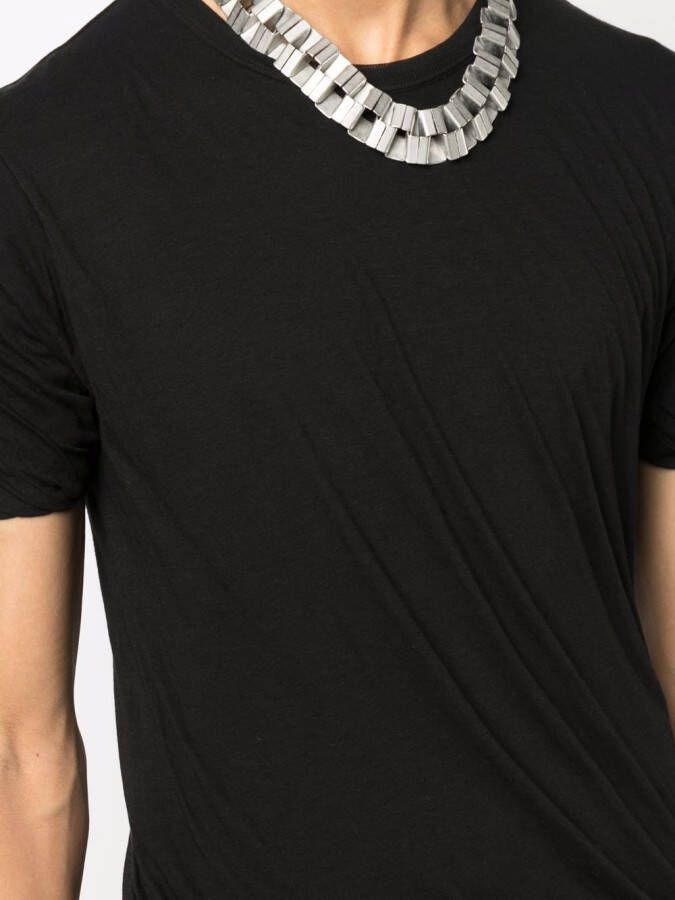 Rick Owens T-shirt met ronde hals Zwart
