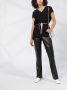 Rick Owens T-shirt met trekkoordtaille Zwart - Thumbnail 2