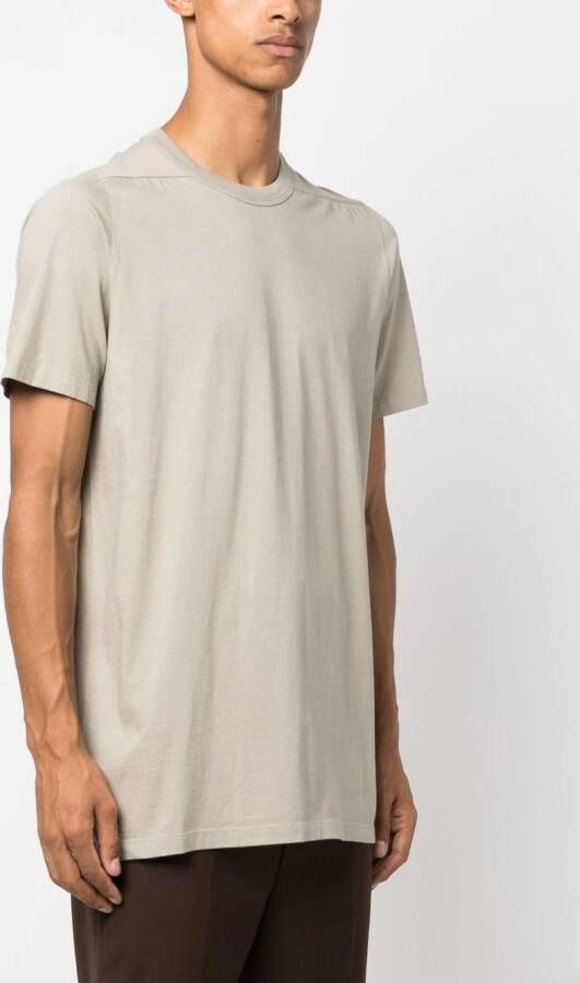 Rick Owens T-shirt van biologisch katoen Beige